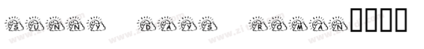 Sunny Days Roman字体转换
